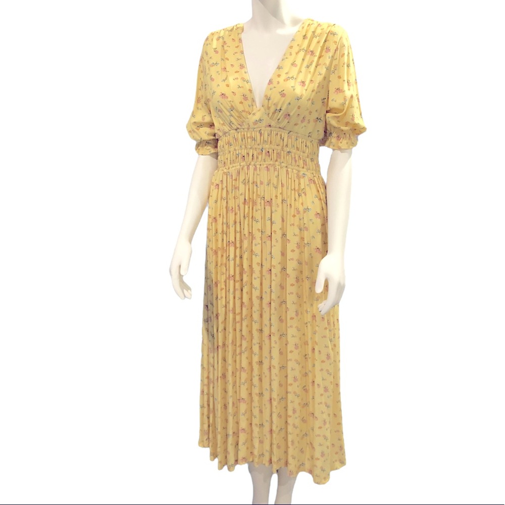 Spell & The Gypsy Lemonade Midi Dress- Sunflower
